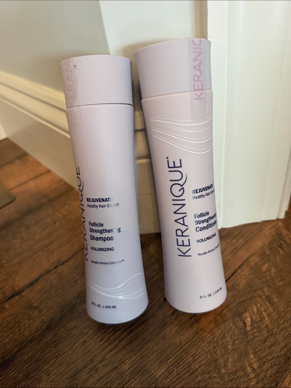 Volumizing Follicle Strengthening Shampoo & Conditioner Set - Light Lavender